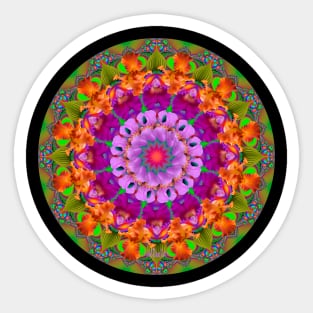 Mandala Magic - Summer's Heat Sticker